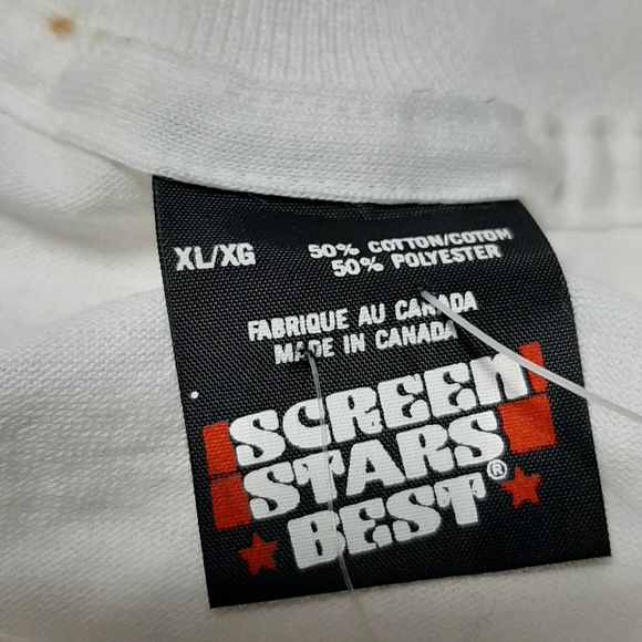 Vintage Screen Stars Best GST is the Pits T-Shirt Single Stitch Canada XL 1988 - Picture 5 of 6